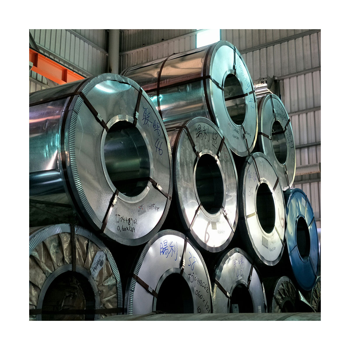 Cold-rolled, Hot-rolled, Galvanized Steel Strip Coils